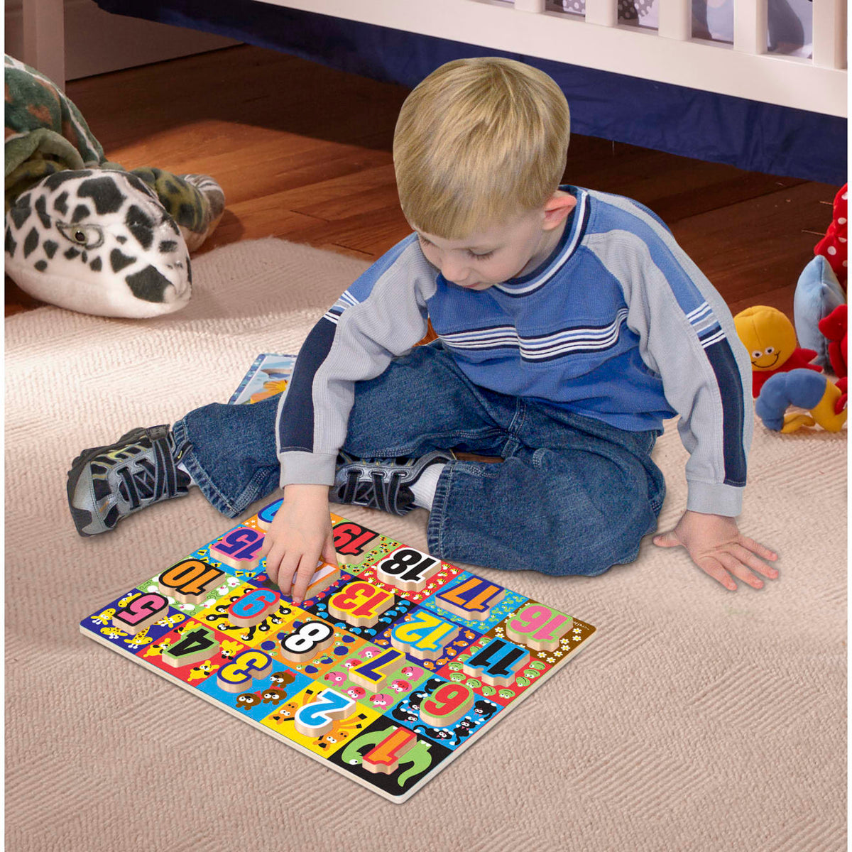 Jumbo Numbers Chunky Puzzle