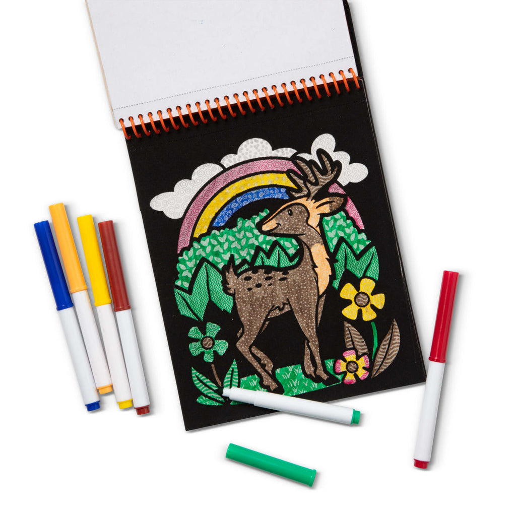 Magic Velvet Animal Scenes - On the Go Travel Activity