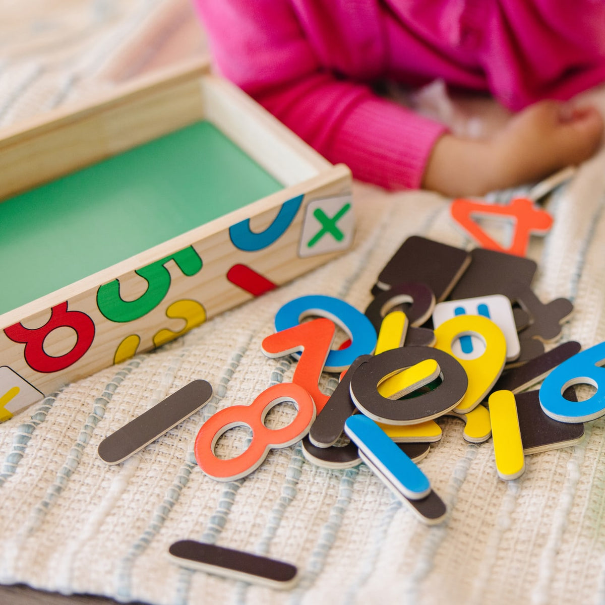 Magnetic Wooden Numbers