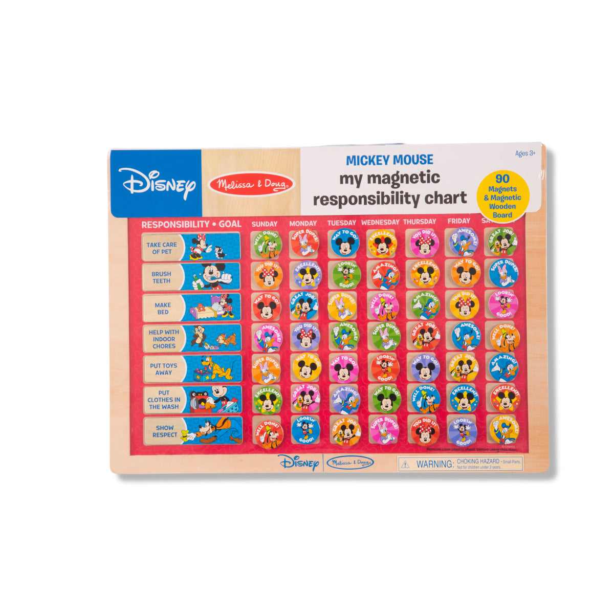 Mickey Mouse My Magnetic Responsibility Chart