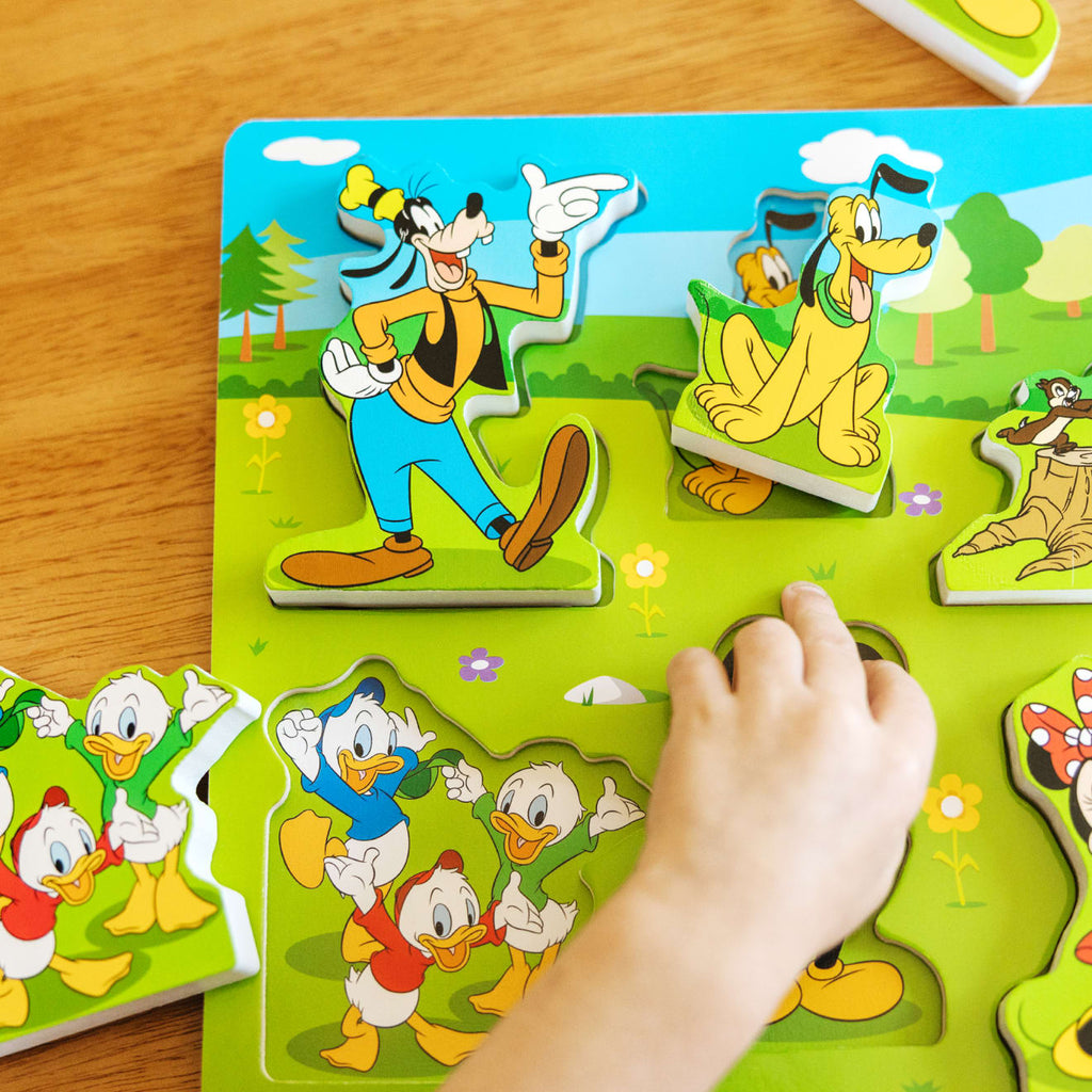 Disney Mickey Mouse Wooden Chunky Puzzle