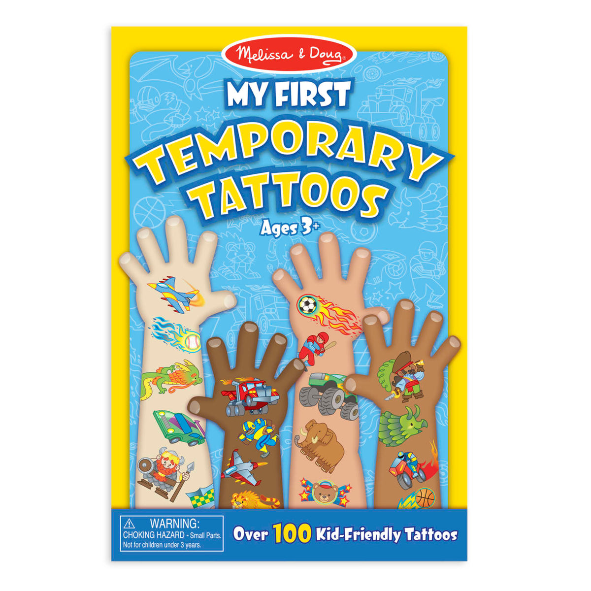 My First Temporary Tattoos: 100+ Kid-Friendly Tattoos - Adventure, Creatures, Sports, and More