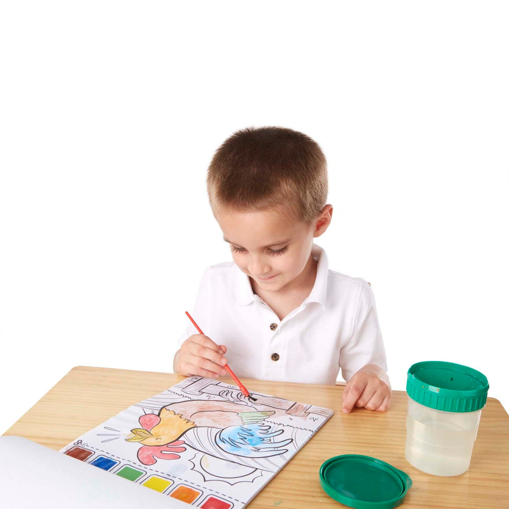 Farm Animals Paint with Water Kids' Art Pad