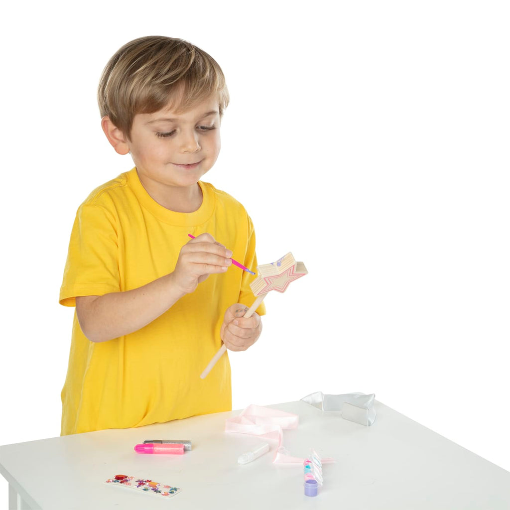 Decorate-Your-Own Wooden Princess Wand