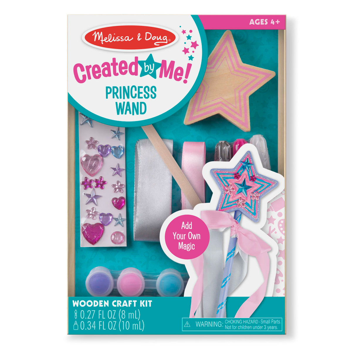 Decorate-Your-Own Wooden Princess Wand