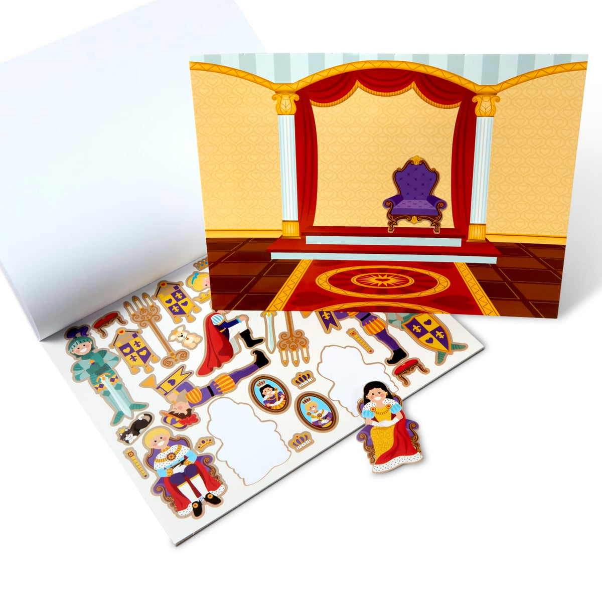 Reusable Sticker Pad Bundle - Fairy, Princess, Dress-Up, and Play House