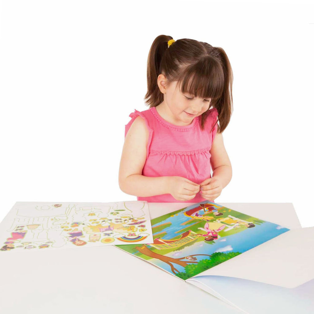 Reusable Sticker Pad Bundle - Fairy, Princess, Dress-Up, and Play House