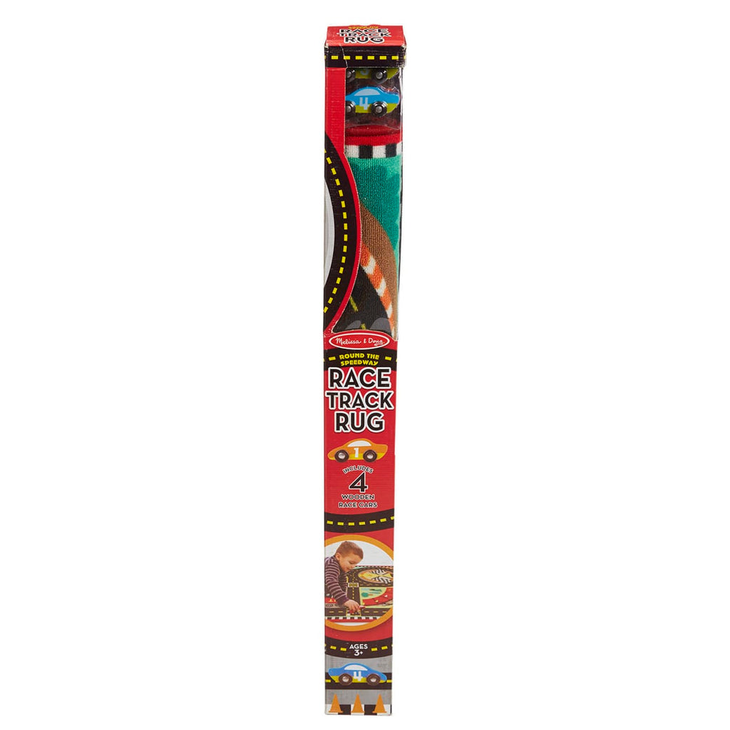 Round the Speedway Race Track Rug & Car Set