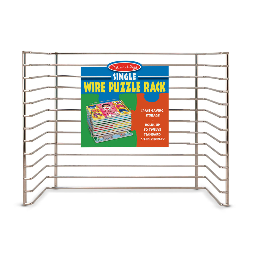 Wire Puzzle-Storage Rack