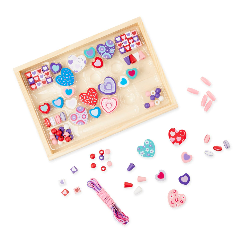 Created by Me! Heart Beads Wooden Bead Kit