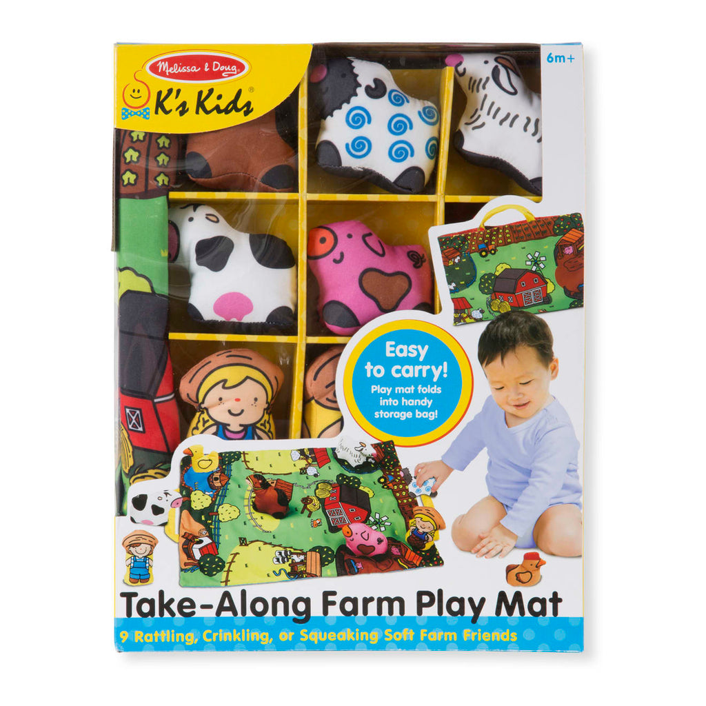 K’s Kids Take-Along Farm Play Mat