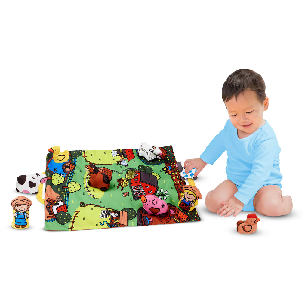 K’s Kids Take-Along Farm Play Mat