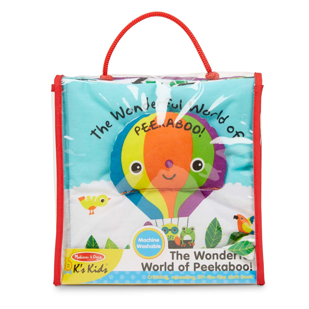 K’s Kids Soft Activity Book - The Wonderful World of Peekaboo!
