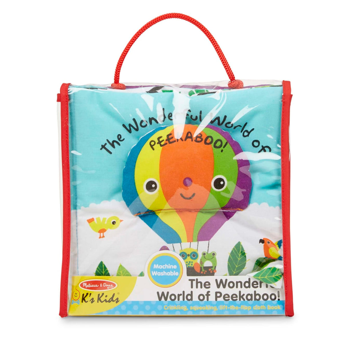 K’s Kids Soft Activity Book - The Wonderful World of Peekaboo!