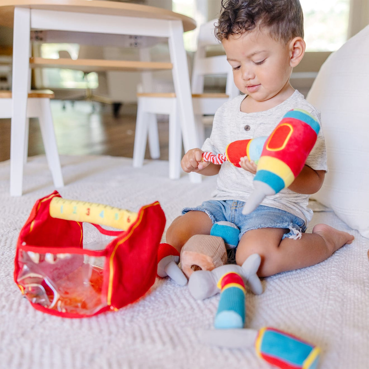Toolbox Fill and Spill Toddler Toy