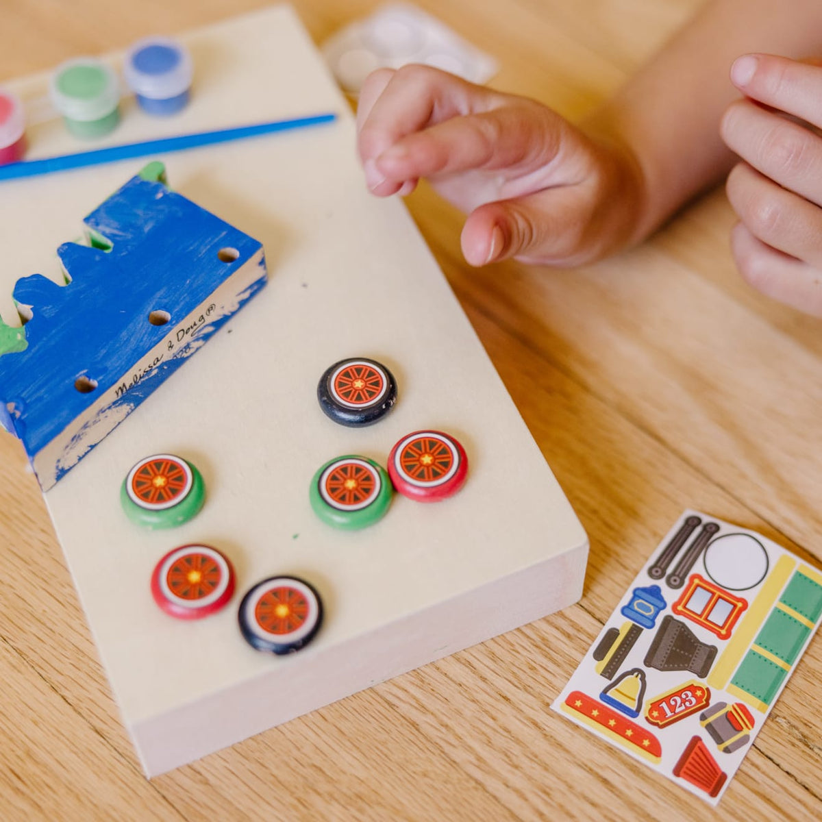 Created by Me! Train Wooden Craft Kit
