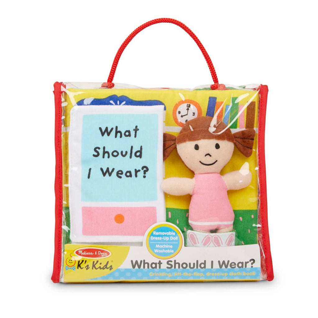 K’s Kids Soft Activity Book - What Should I Wear?