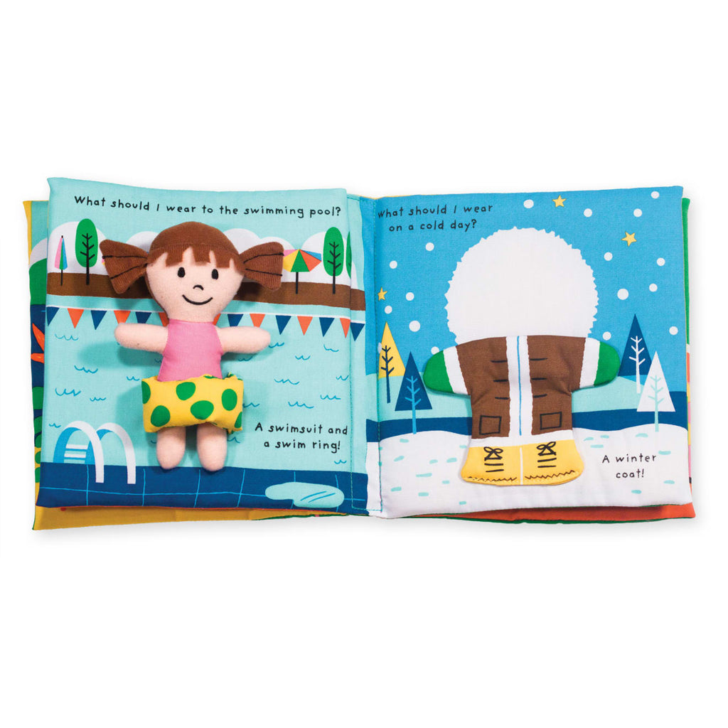 K’s Kids Soft Activity Book - What Should I Wear?