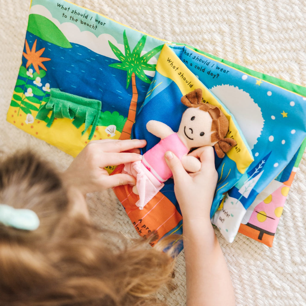K’s Kids Soft Activity Book - What Should I Wear?