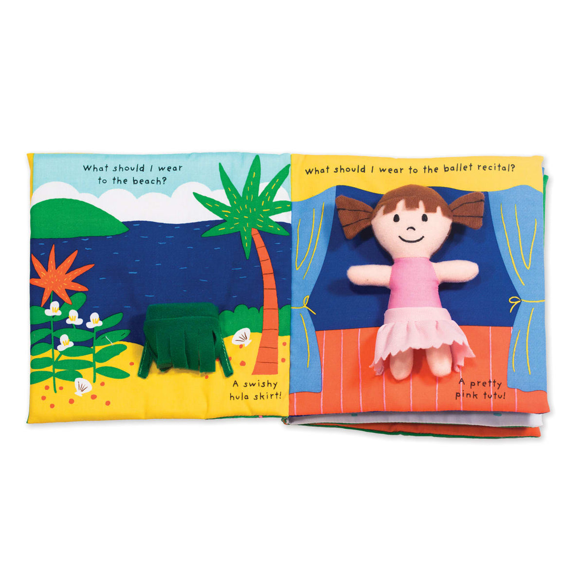 K’s Kids Soft Activity Book - What Should I Wear?