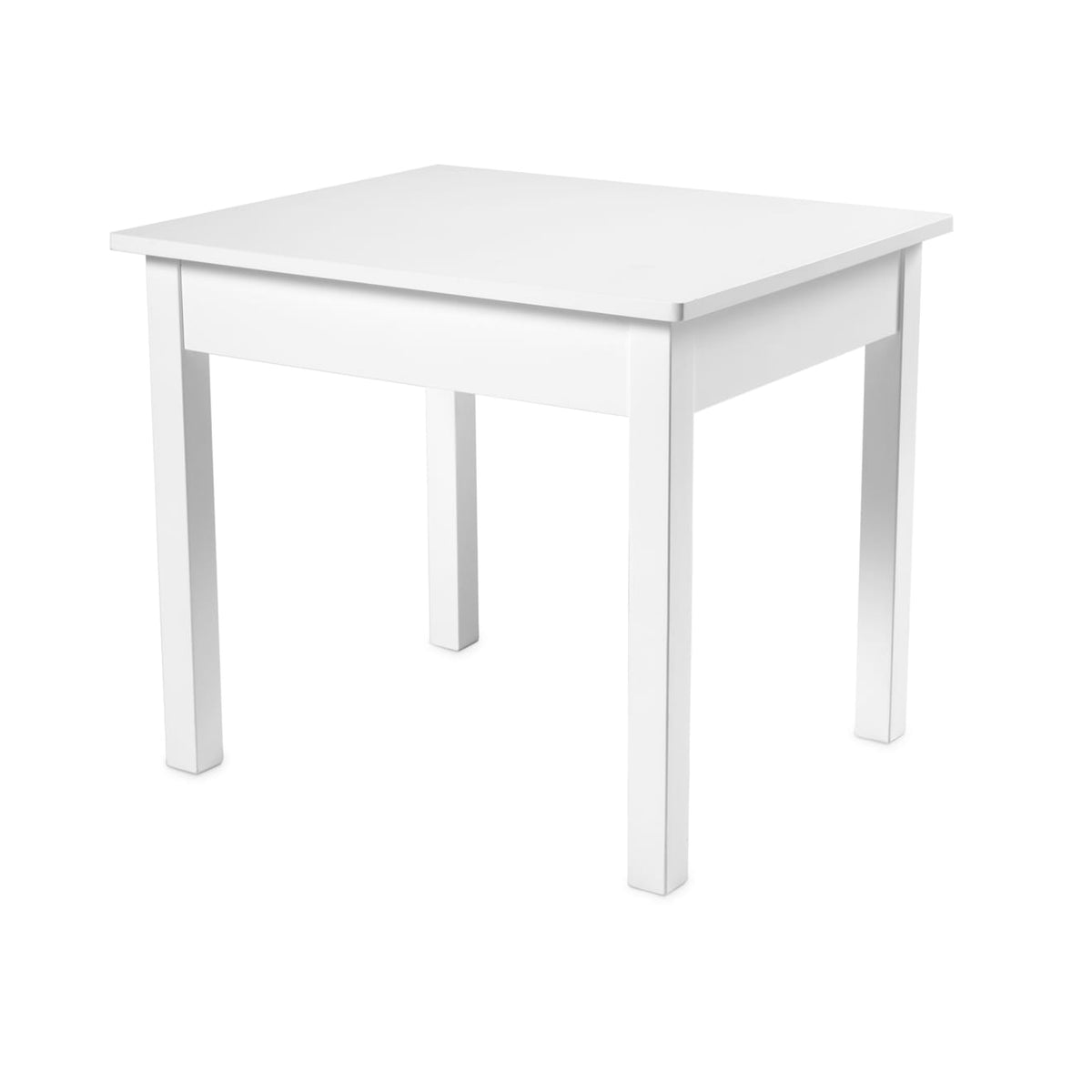 Wooden Table & Chairs - White