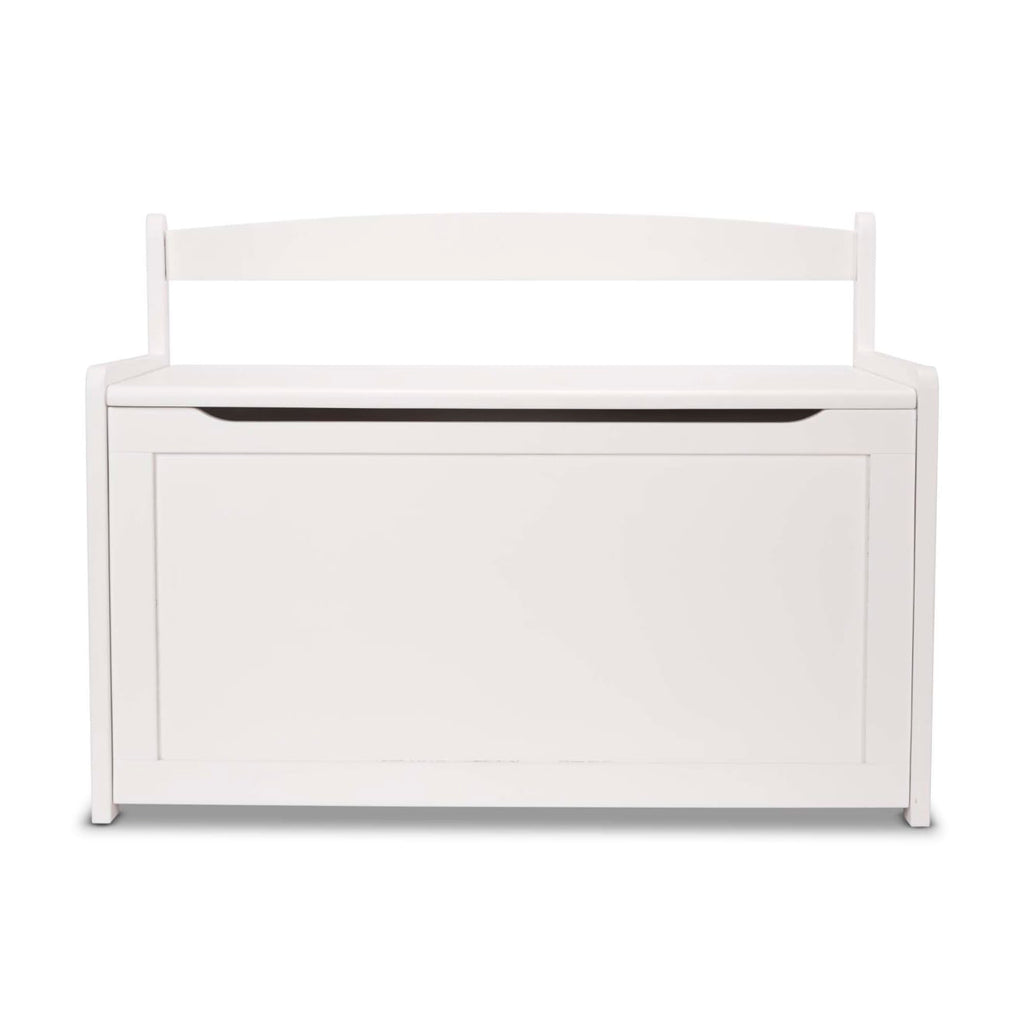 Wooden Toy Chest (White)