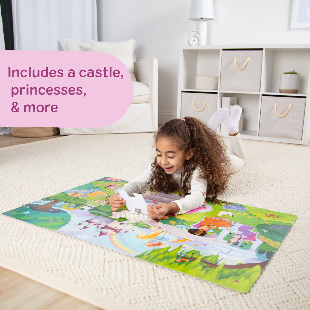 Fairy Tale Castle Floor Puzzle - 48 Pieces