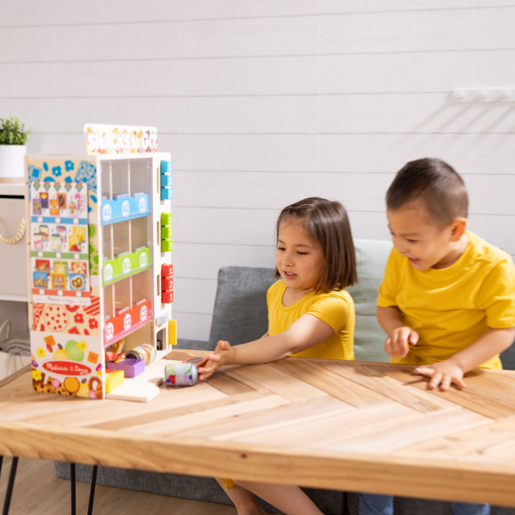 Sort, Stock, Select Wooden Vending Machine Play Set