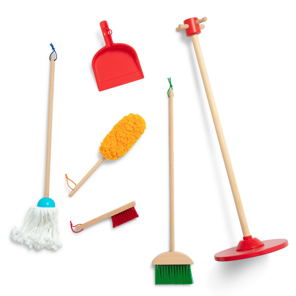 Dust! Sweep! Mop! Cleaning Play Set