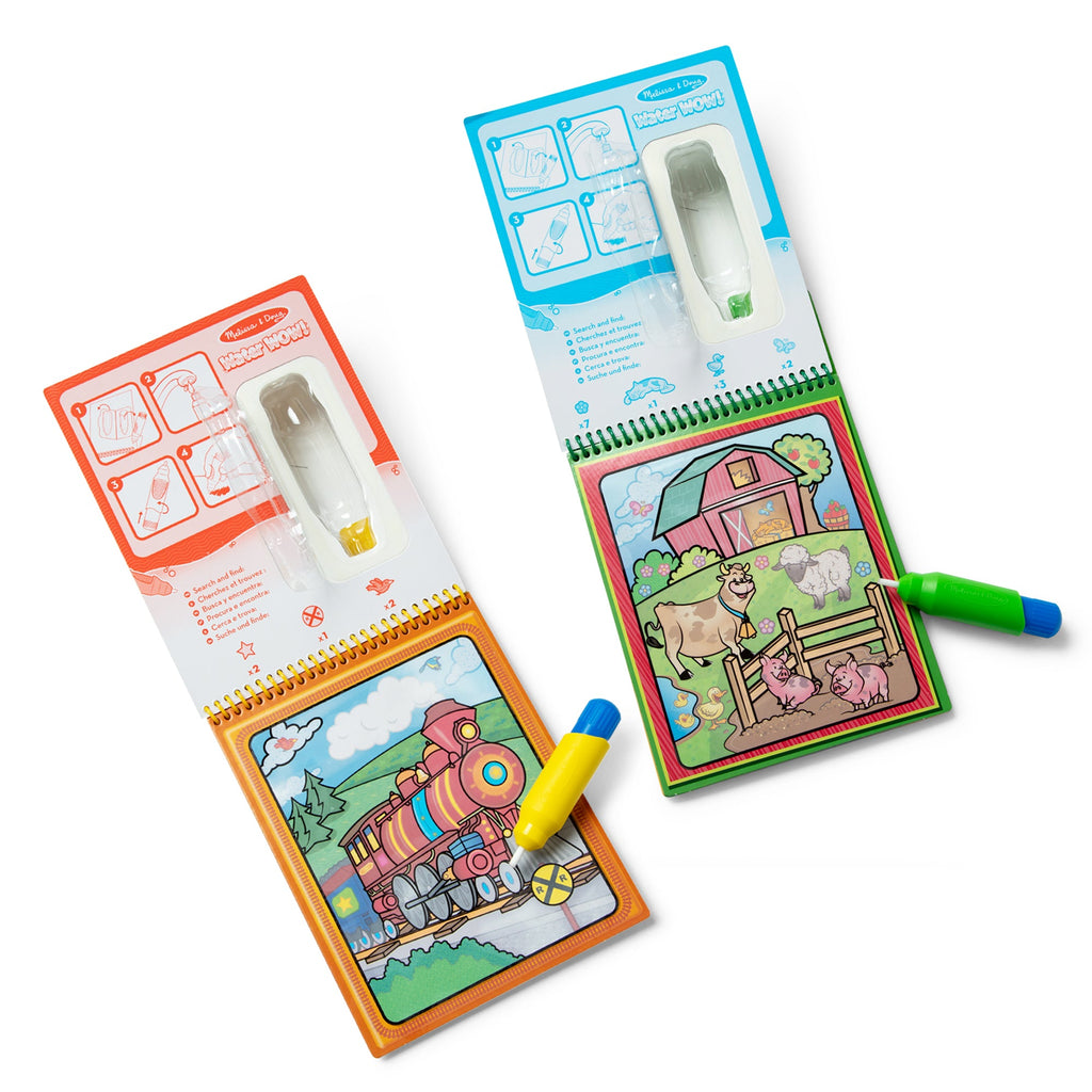 Water WOW! 2-Pack – Animals, Vehicles