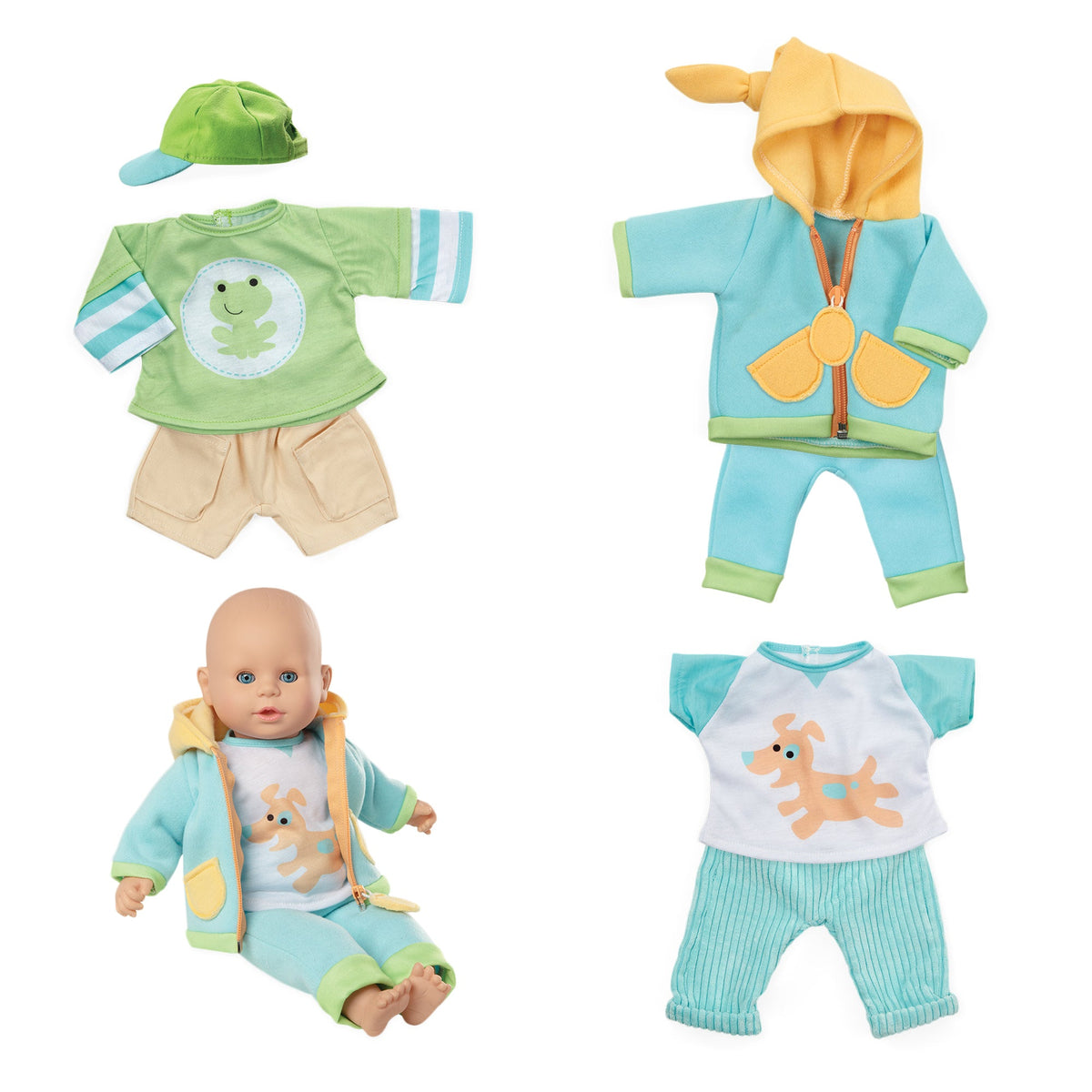 Mine to Love Mix & Match Playtime Doll Clothes