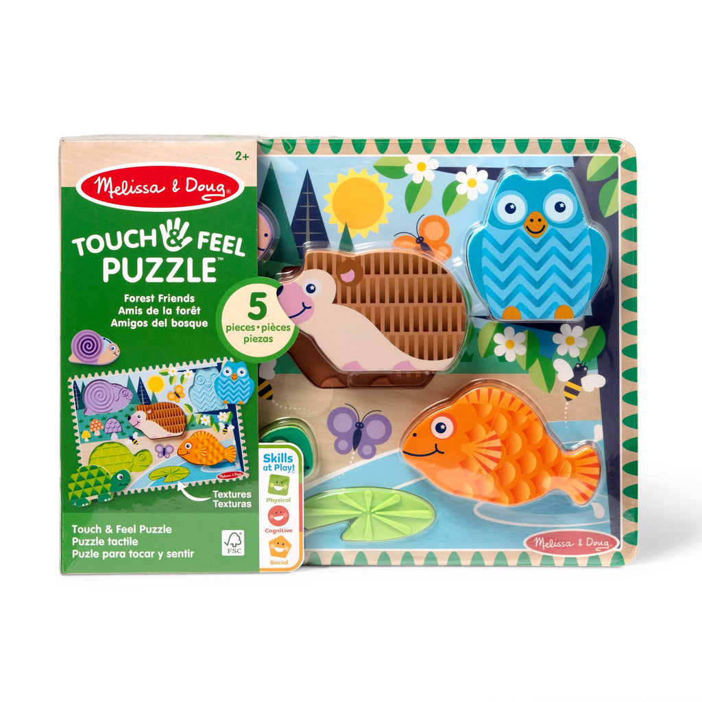 Forest Friends Touch & Feel Puzzle