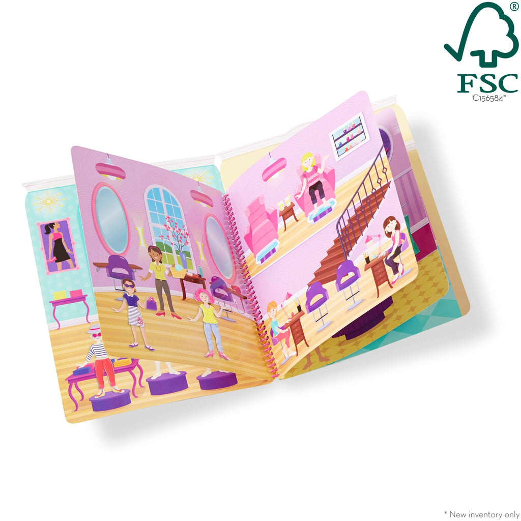 Puffy Sticker Activity Book - Day of Glamour