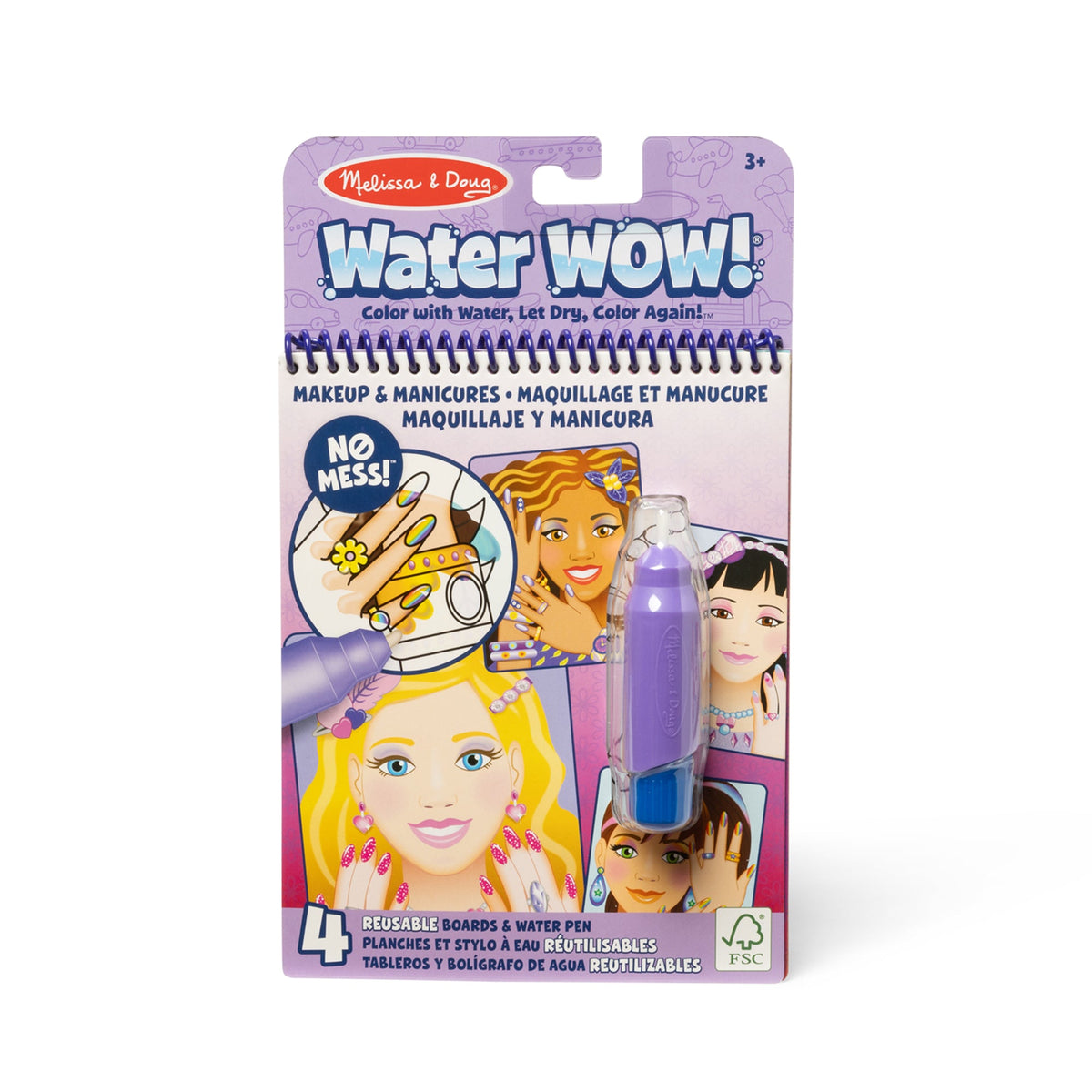 On the Go Water Wow! Water-Reveal Pad - Makeup & Manicures