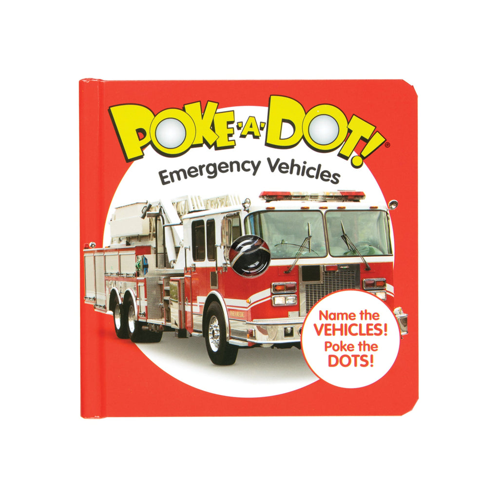 Poke-a-Dot: Emergency Vehicles Board Book
