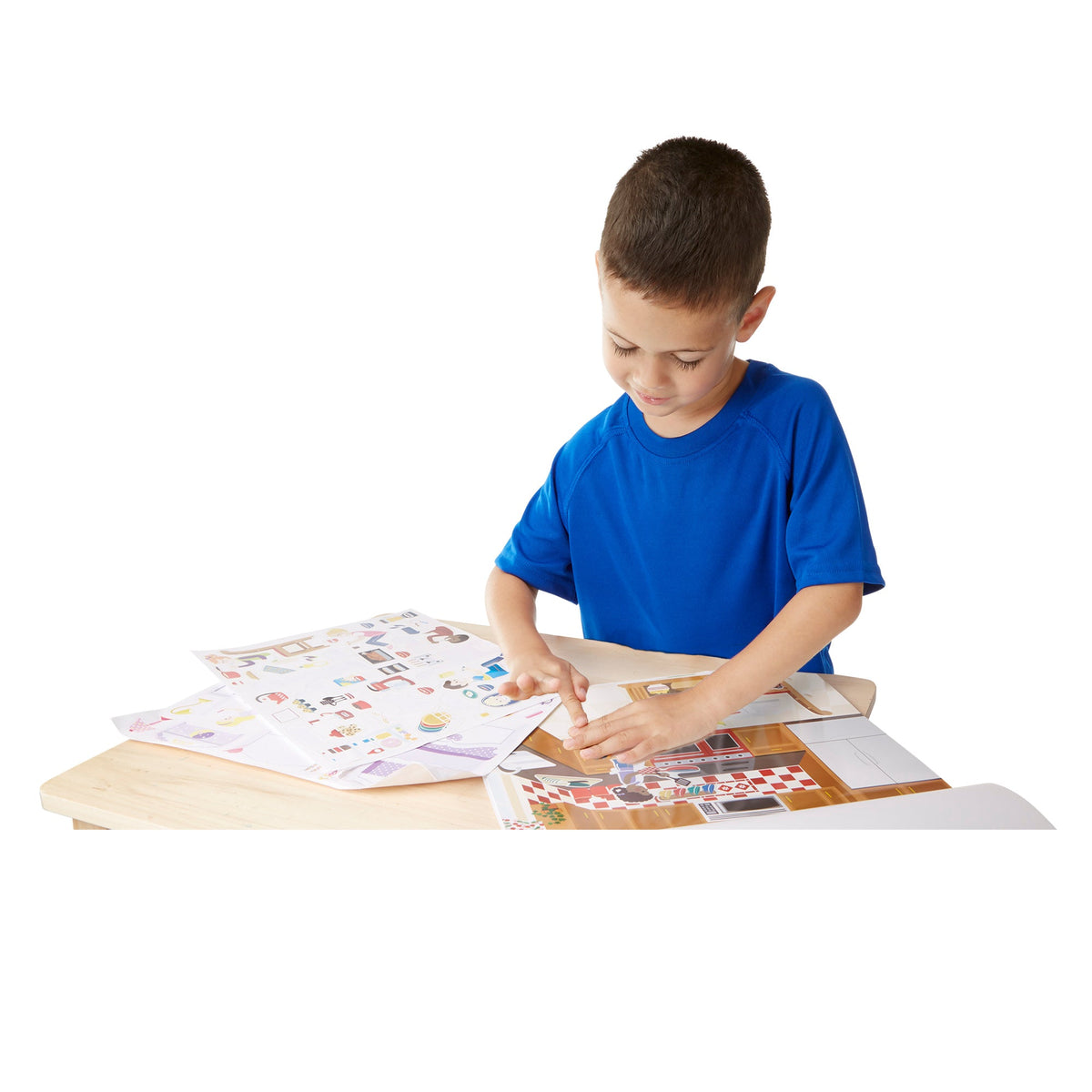 Reusable Sticker Pad - Play House!