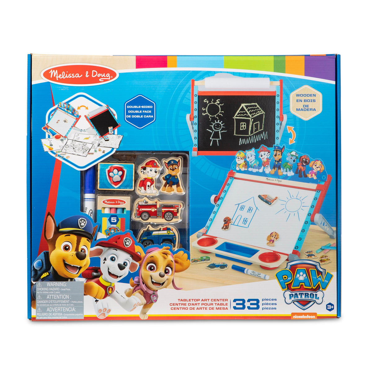 PAW Patrol Wooden Tabletop Art Center