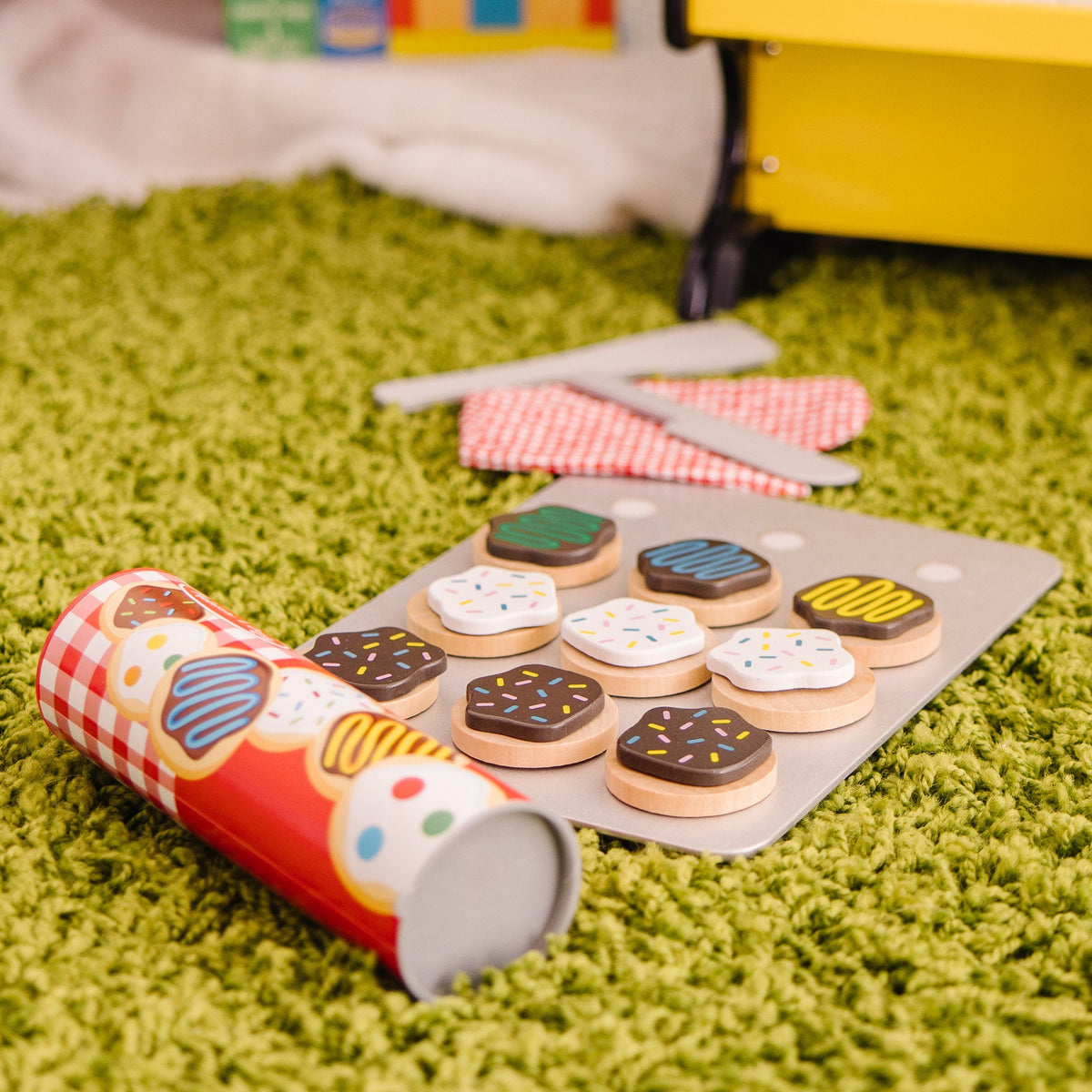 Slice & Bake Cookie Set - Wooden Play Food