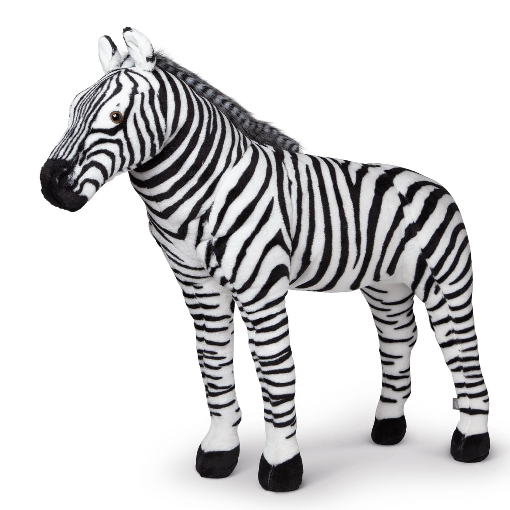 Zebra Lifelike Plush Stuffed Animal