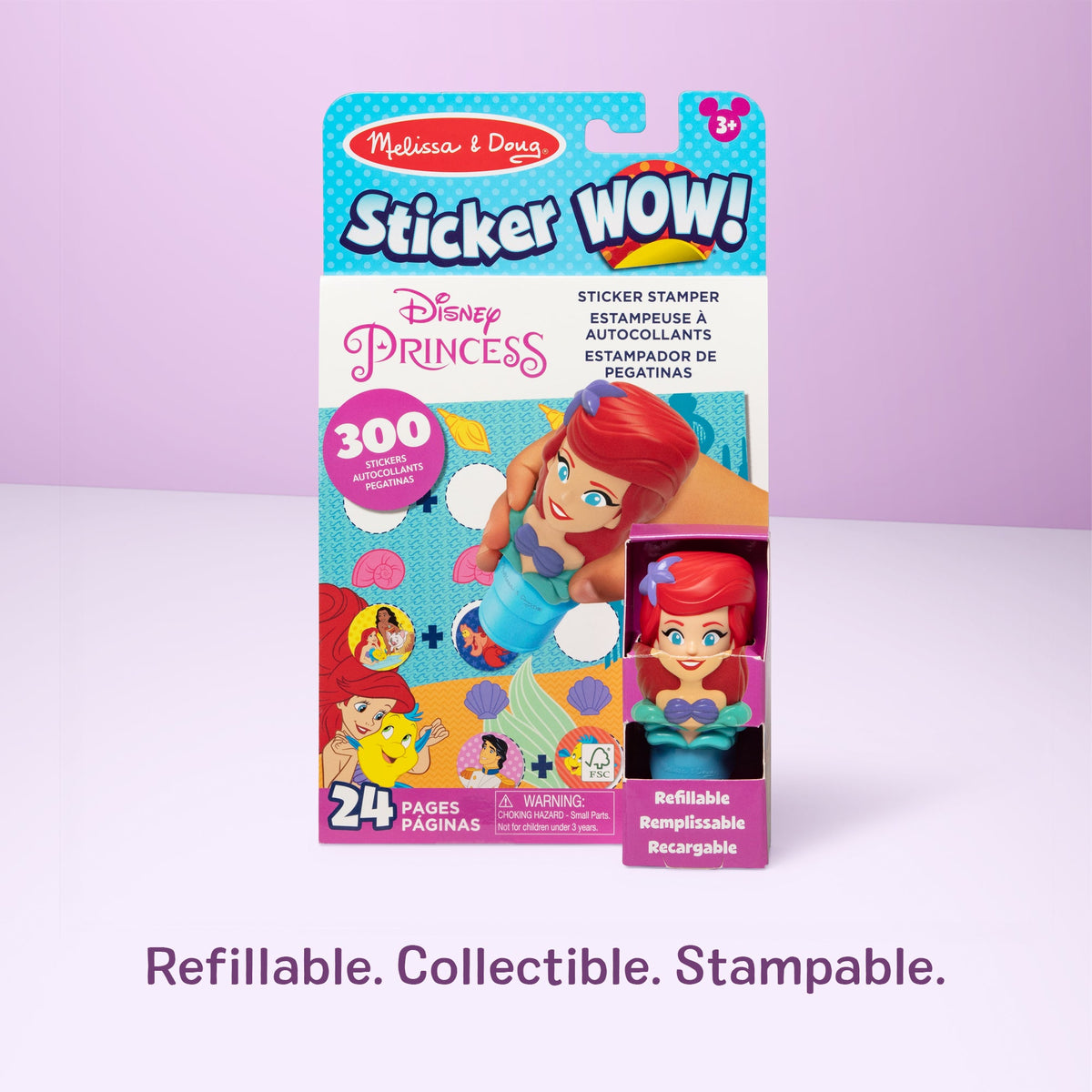 Sticker WOW!™ Activity Pad & Sticker Stamper - Ariel