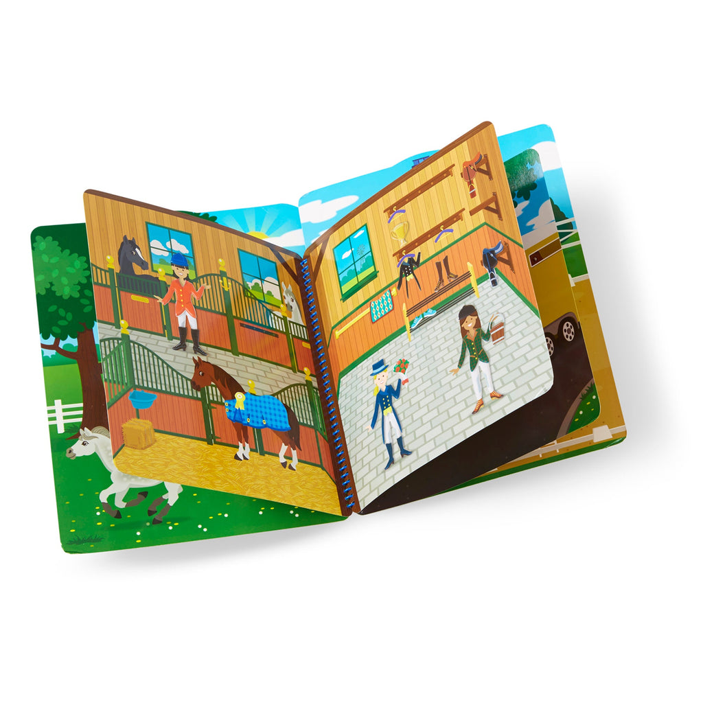 Puffy Sticker Activity Book - Riding Club