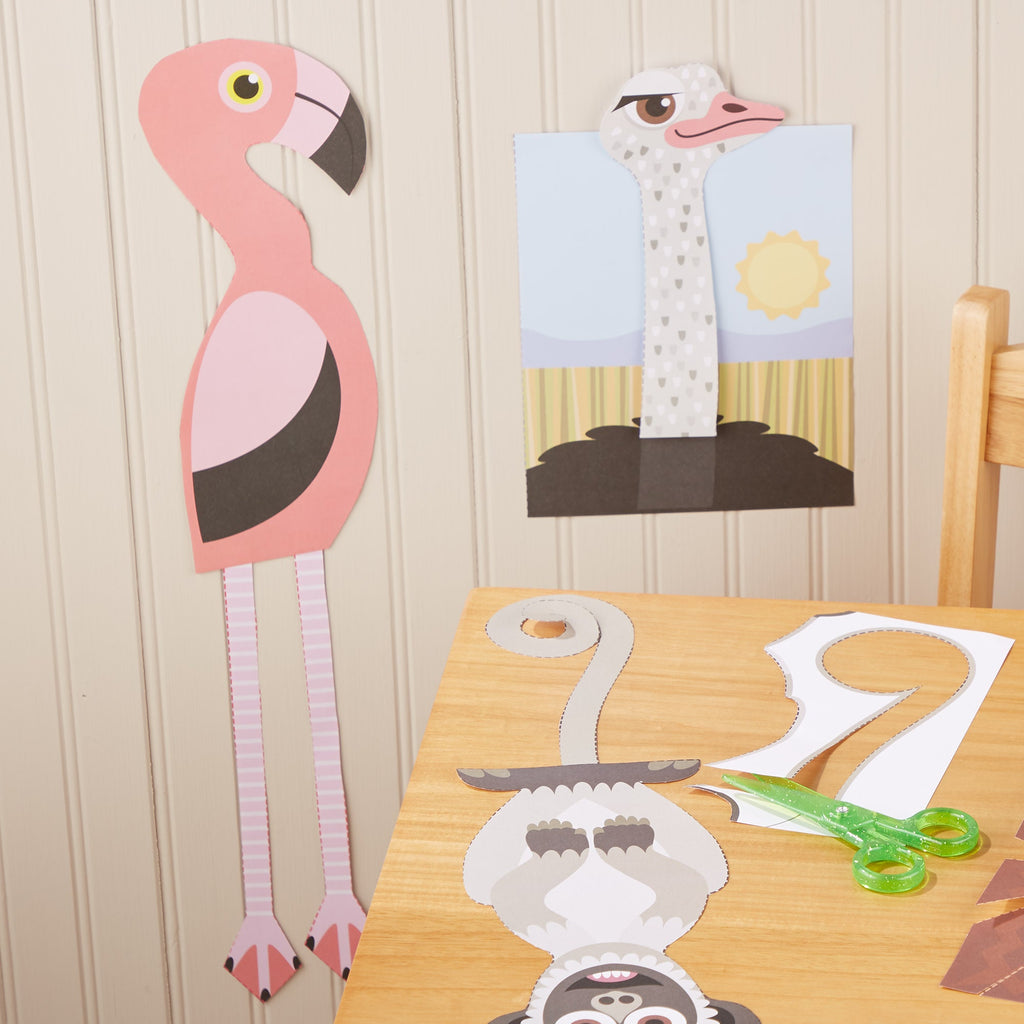 Safari Scissor Skills Activity Pad