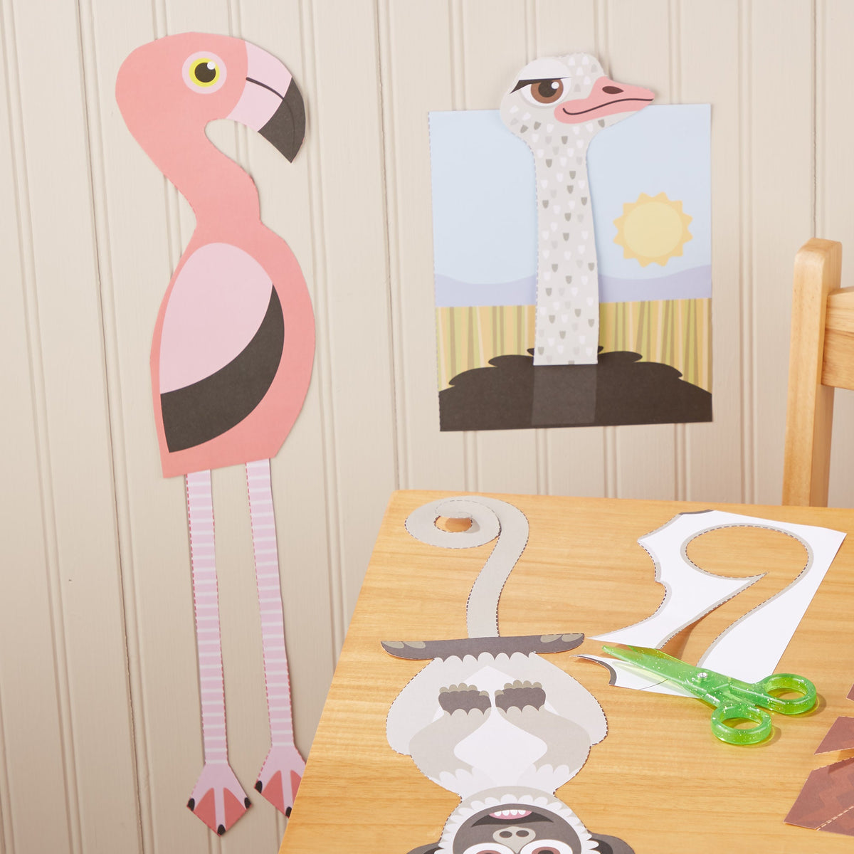 Safari Scissor Skills Activity Pad