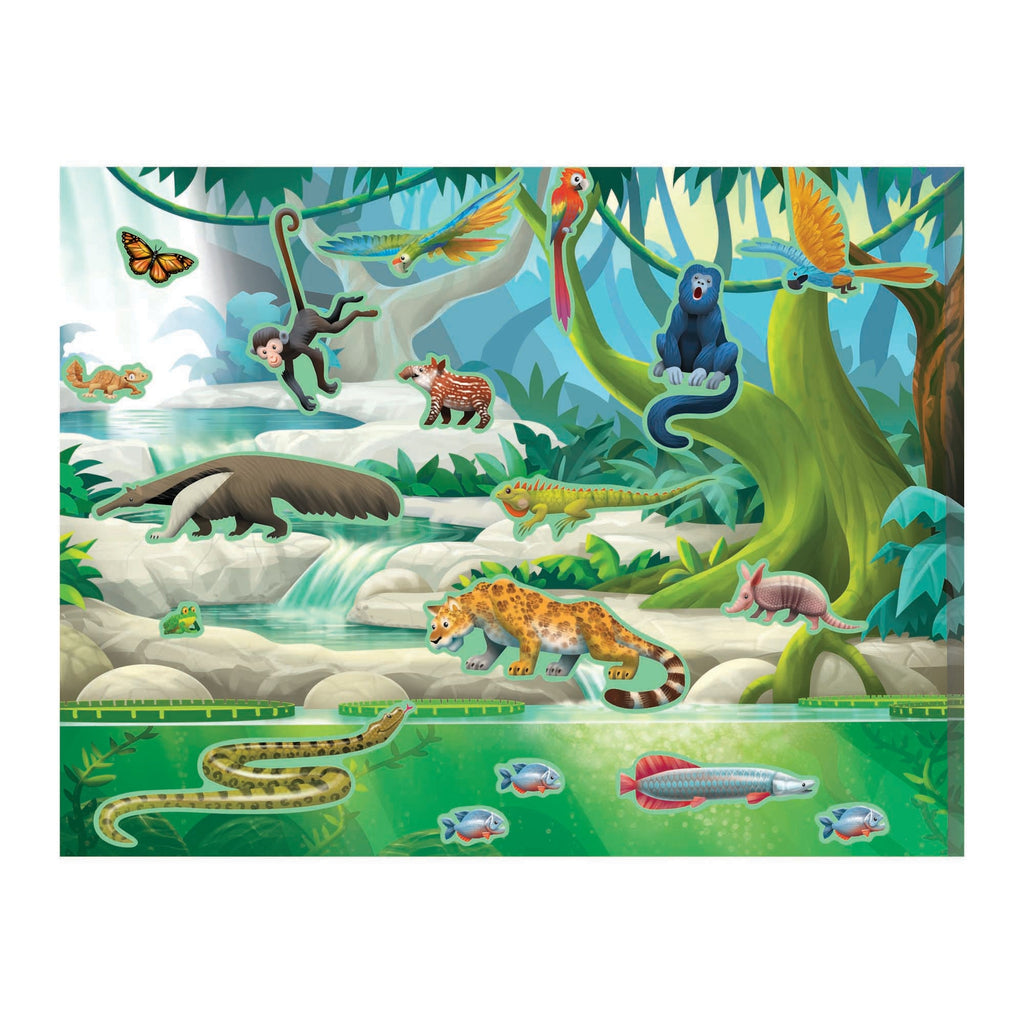 Reusable Sticker Pad - Jungle and Savanna